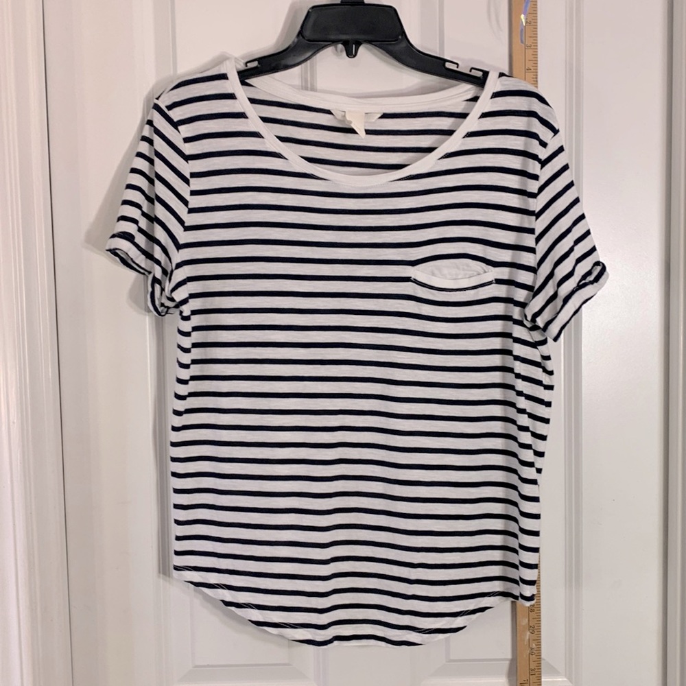 Striped pocket tee